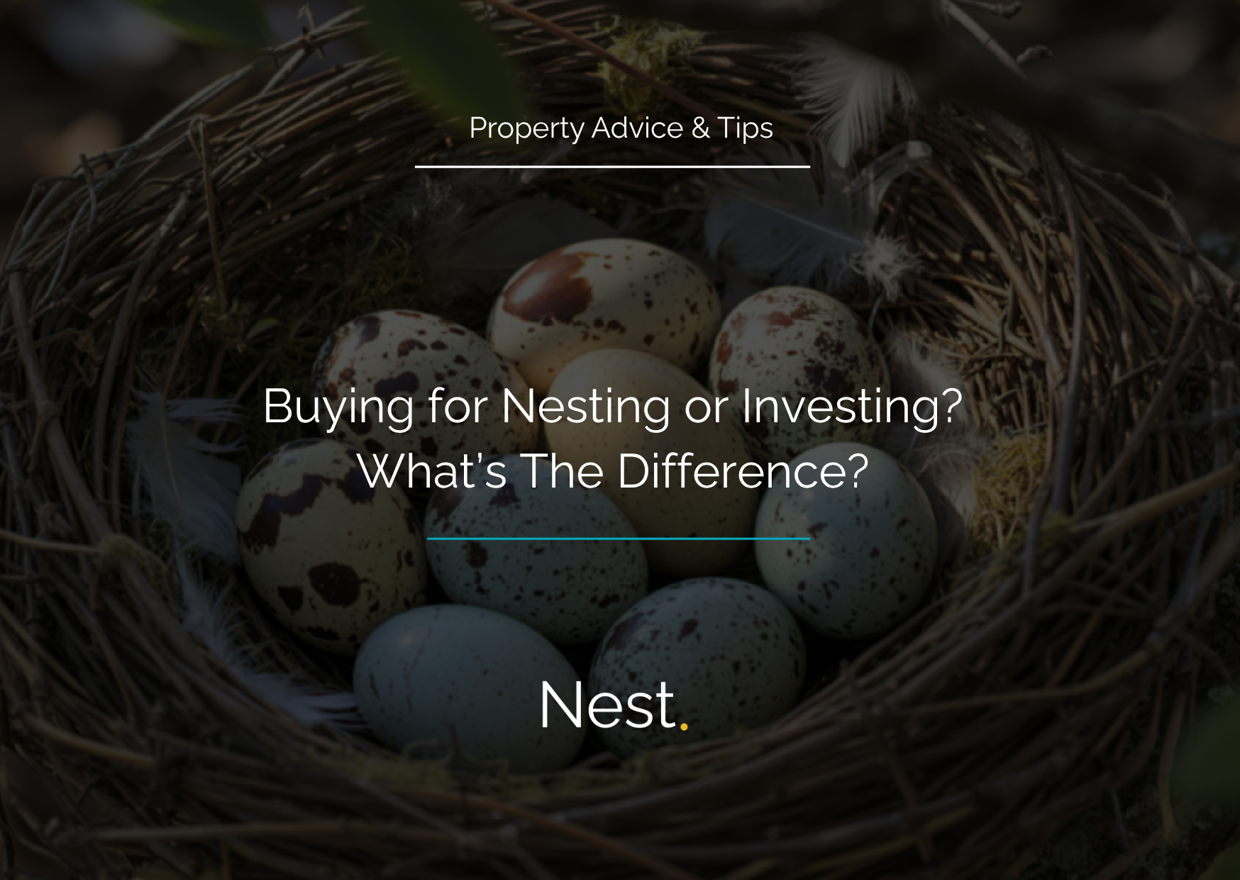 Buying for Nesting or Investing? What’s The Difference?