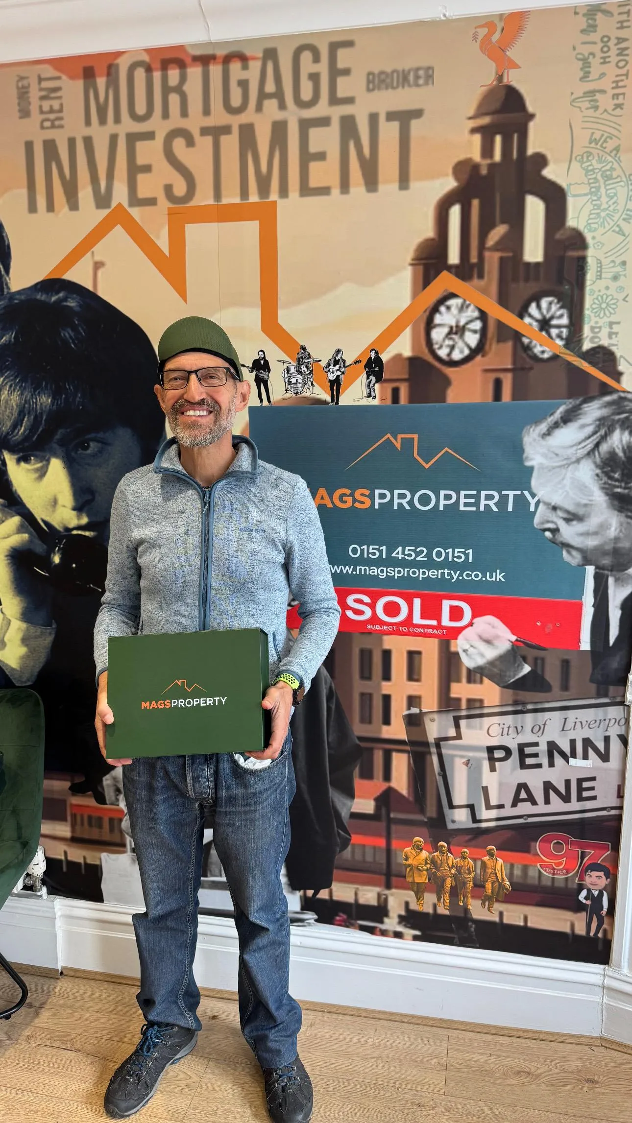 Happy Customer With Mags Move In Box