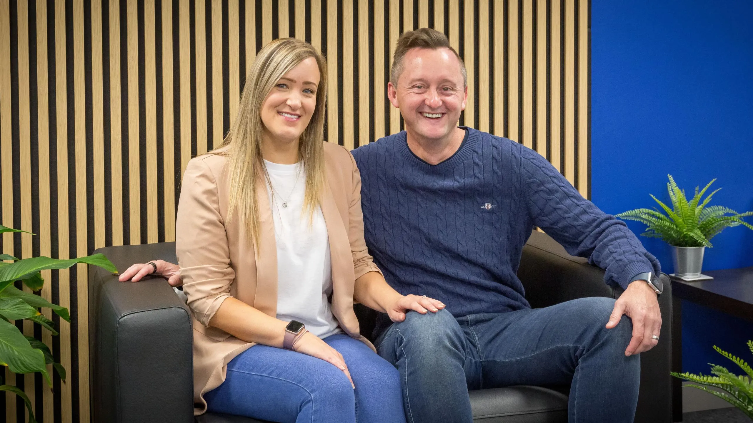 Andrew & Kathryn the founders of AKS the Hilton Estate Agents