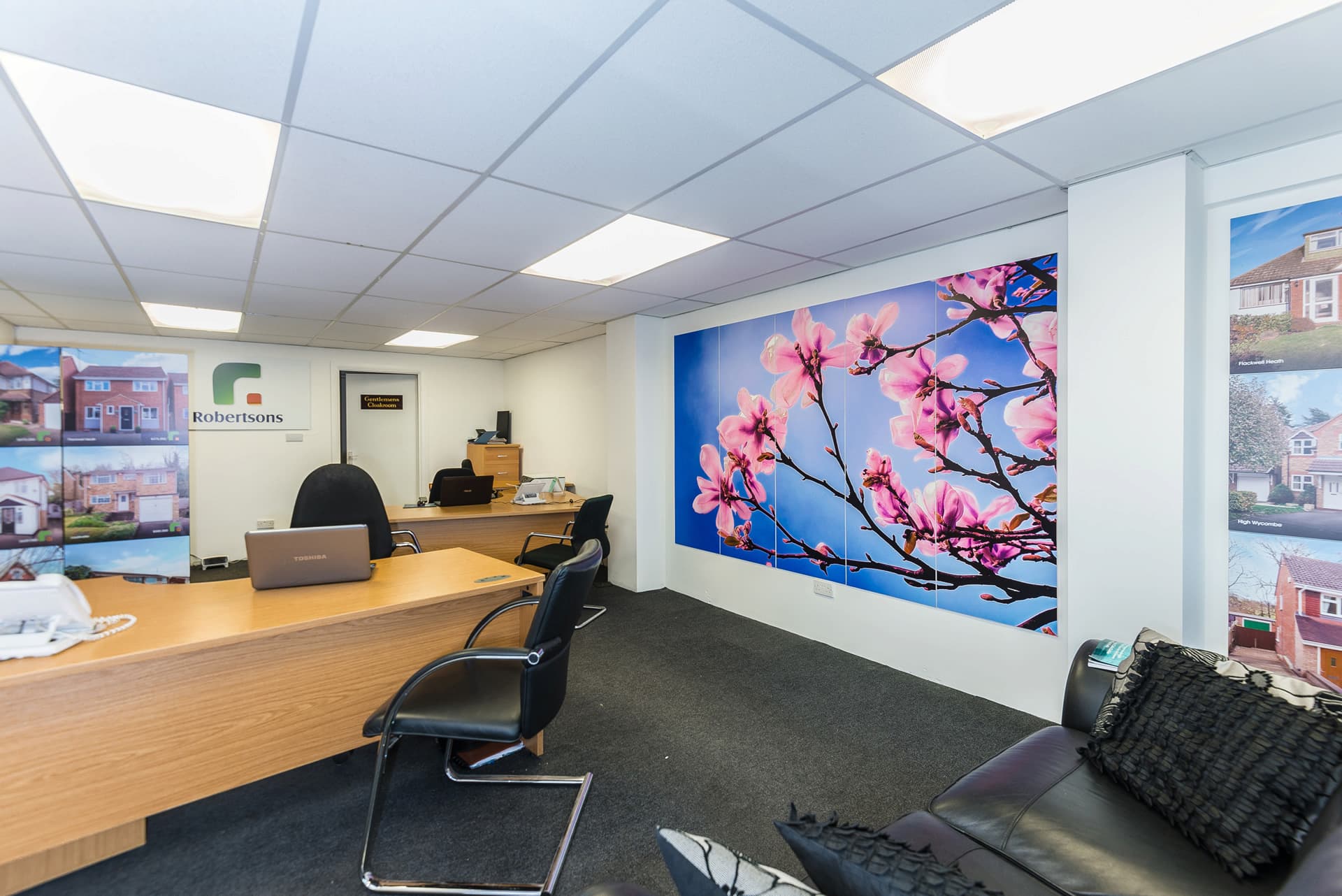 Robertsons Estate Agents office interior