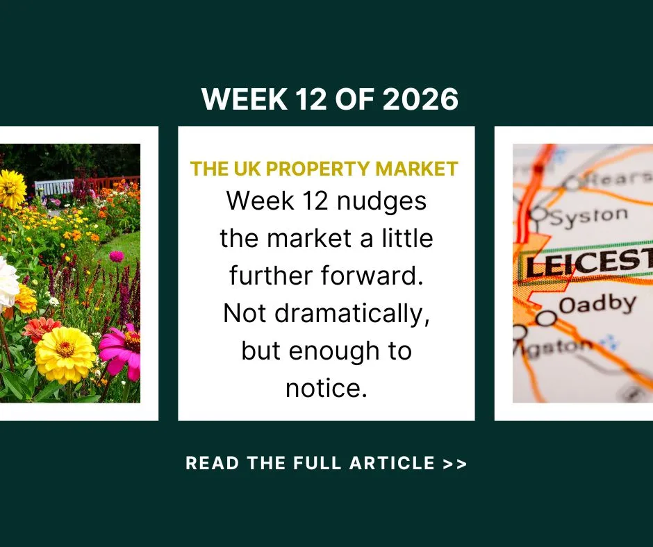 UK Property Market – Week 12 of 2026