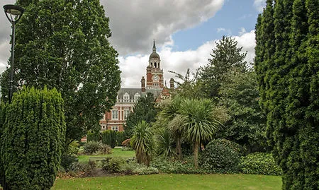 Croydon town centre and residential areas