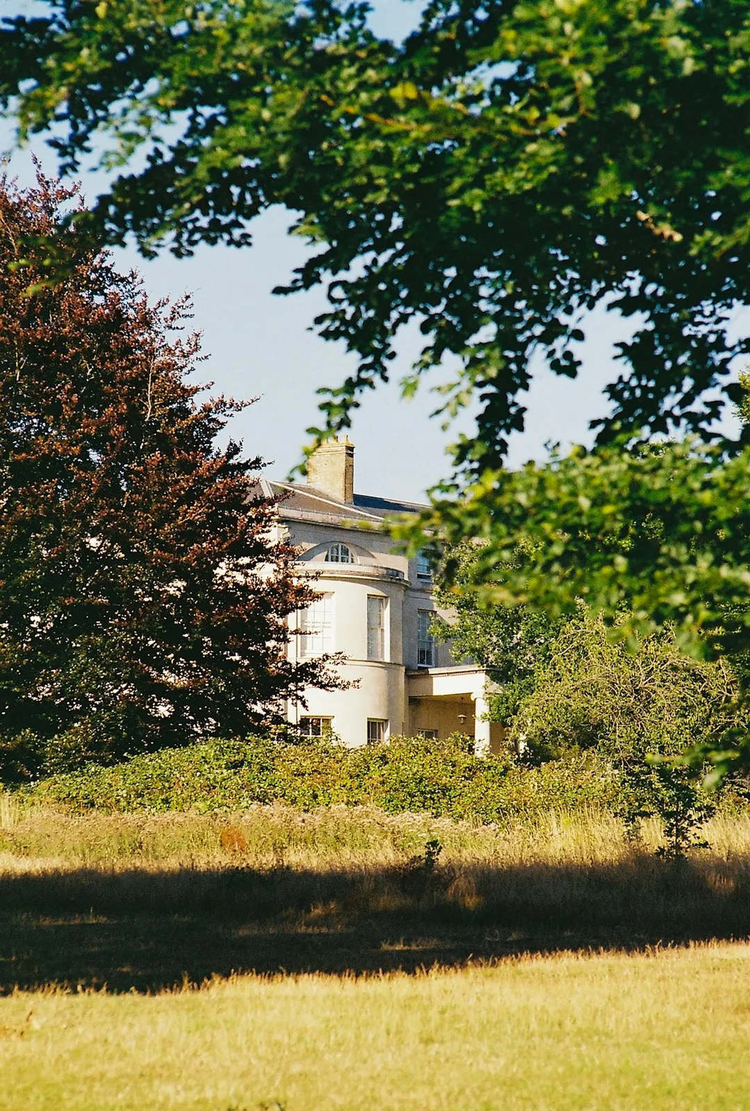 Historic country house in parkland