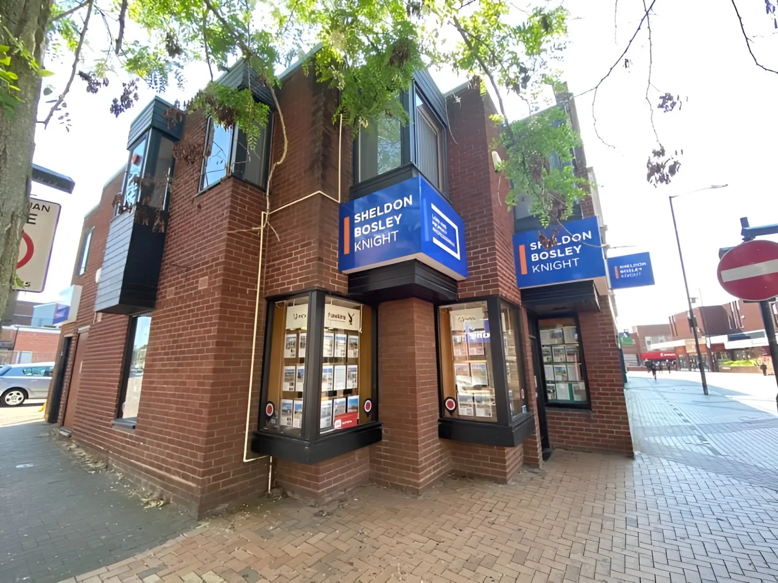 Exterior shot of Sheldon Bosley Knight's Bedworth branch