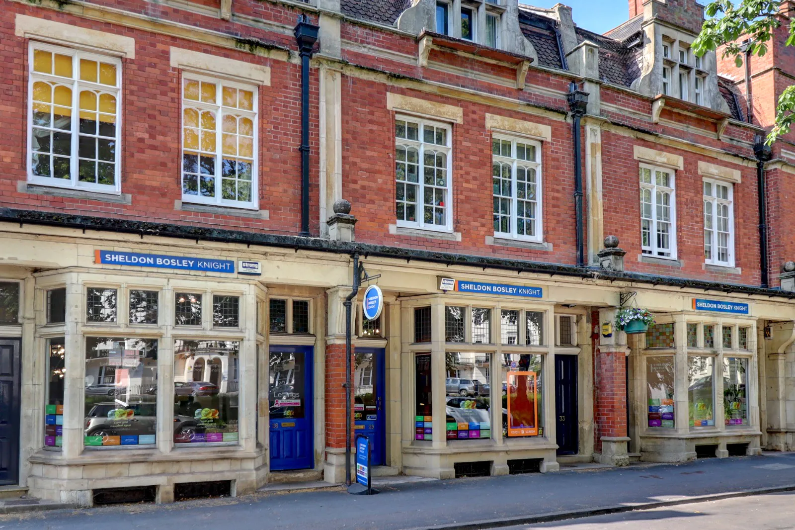 Exterior shot of Sheldon Bosley Knight's Leamington Spa branch