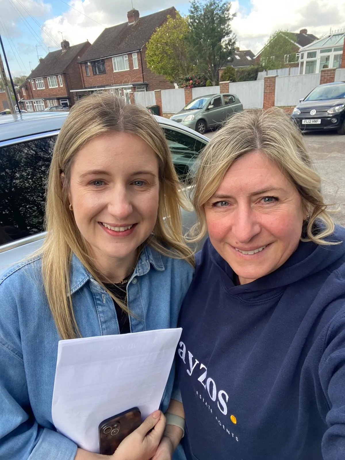 Cath and Becky from Bayzos estate agents in Coventry
