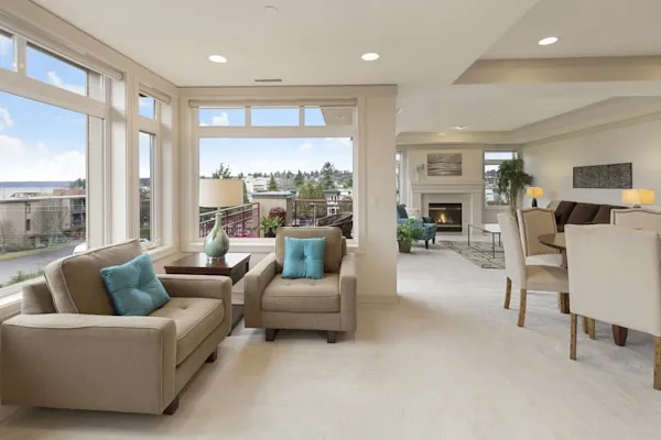 Modern property listing photograph