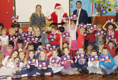 HRT brings festive cheer to primary school pupils