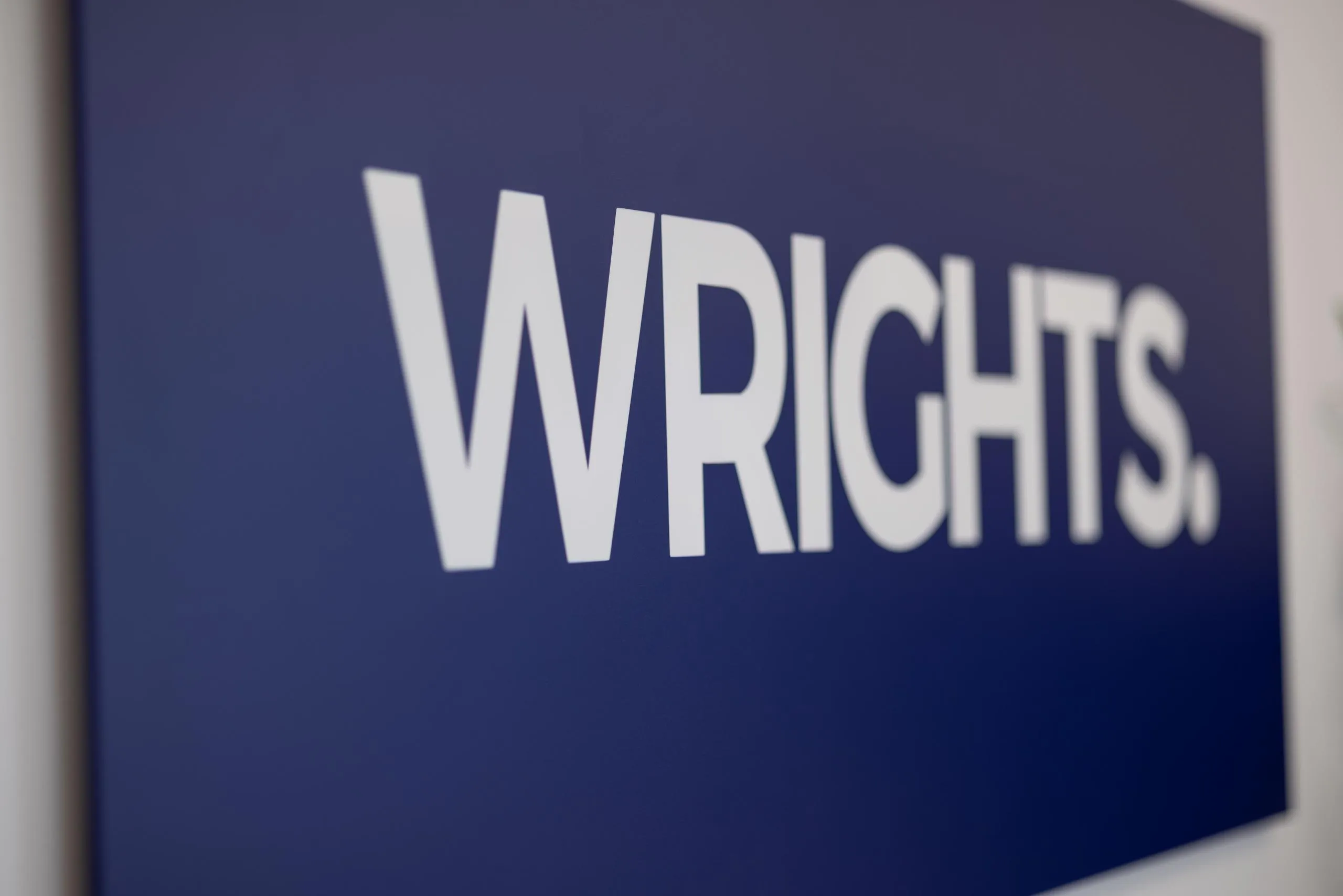 WRIGHTS. Sign