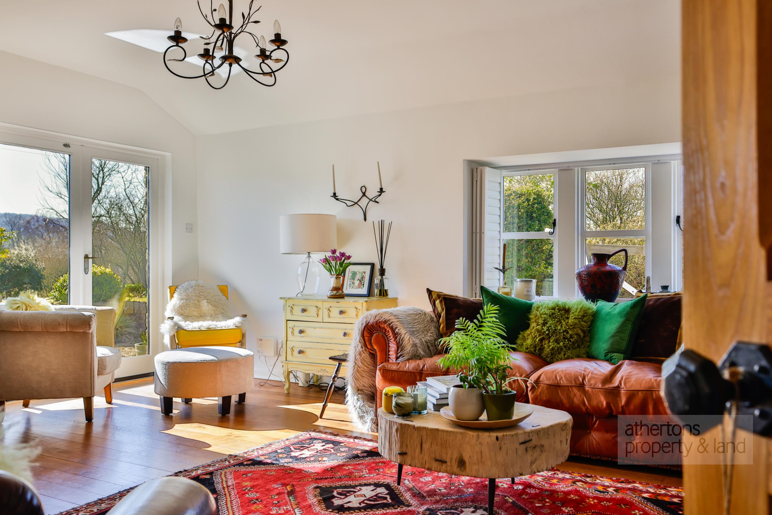 Warm home interior