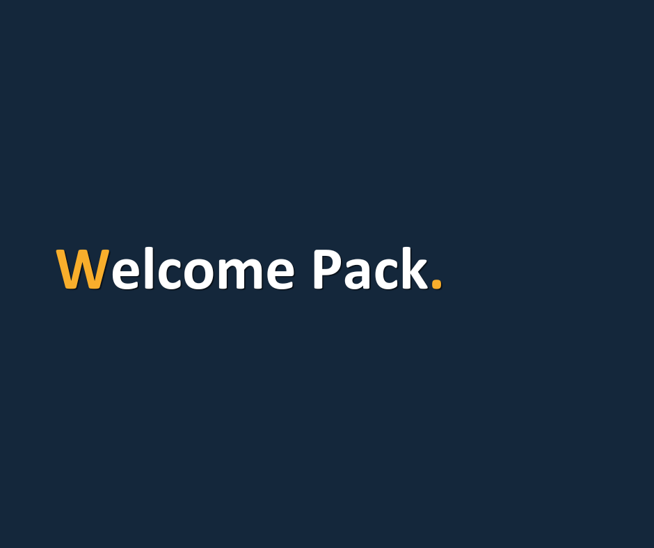 Welcome Pack.