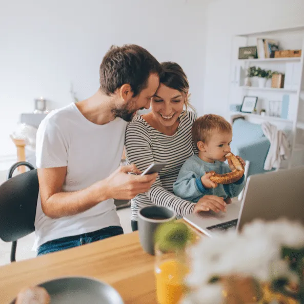 Family lifestyle interior showcasing personal service