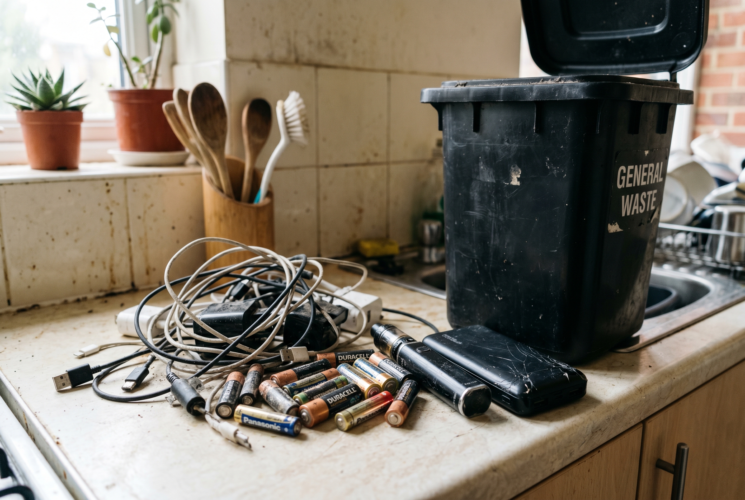 Why Electricals, Batteries and Vapes Don't Belong in Your Bin