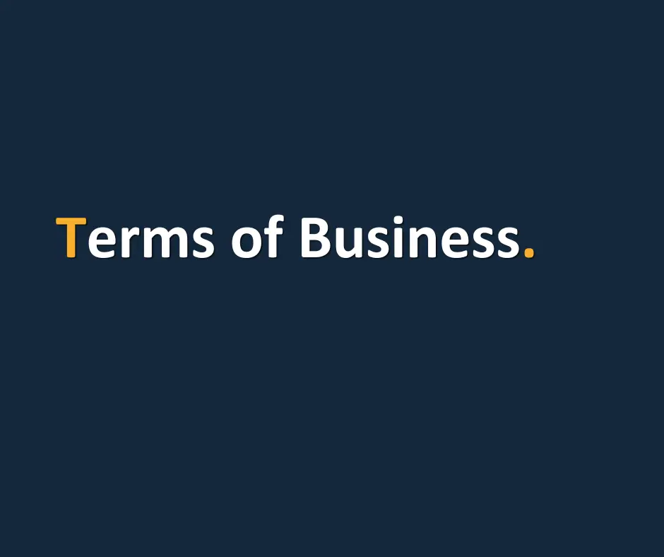 Terms of Business