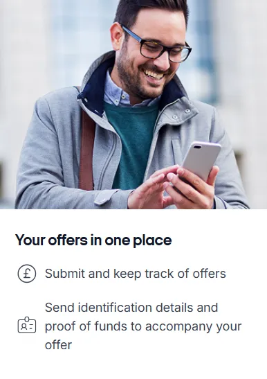 Manage your offers in one place with the bayzos estate agent app