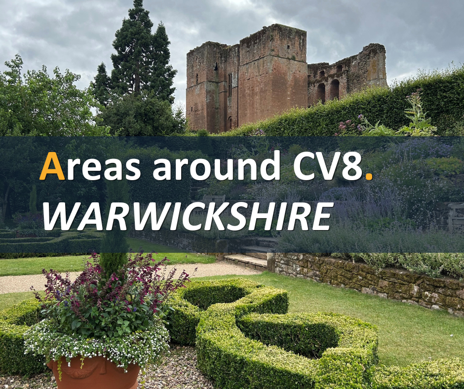 Areas Around CV8, Warwickshire