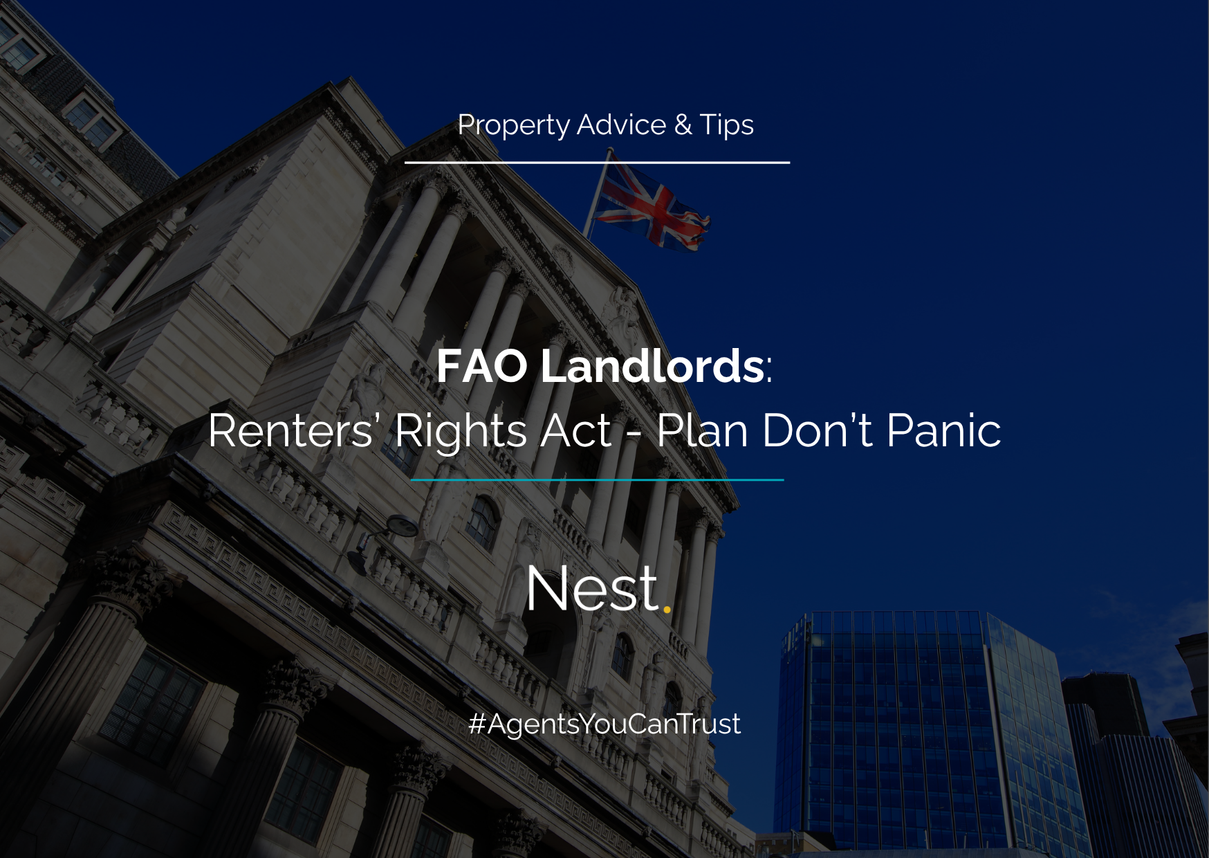 FAO Landlords: Renters’ Rights Act - Plan Don’t Panic