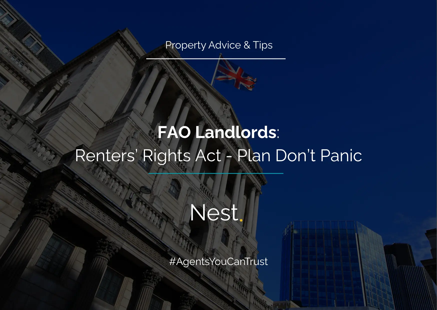 FAO Landlords: Renters’ Rights Act - Plan Don’t Panic