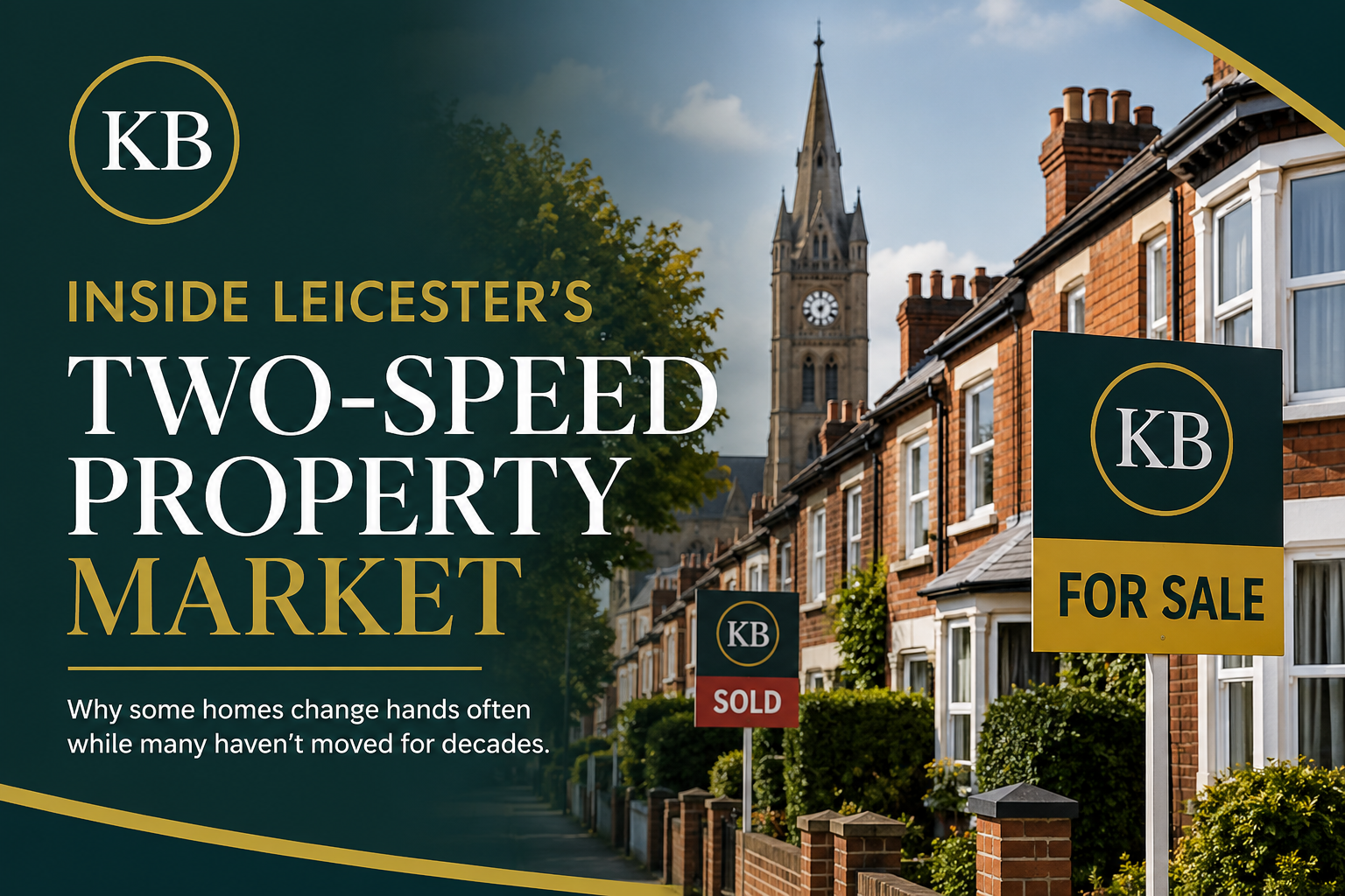 Only 25.9% of Leicester Homes Have Sold More Than Once in Last 30 years