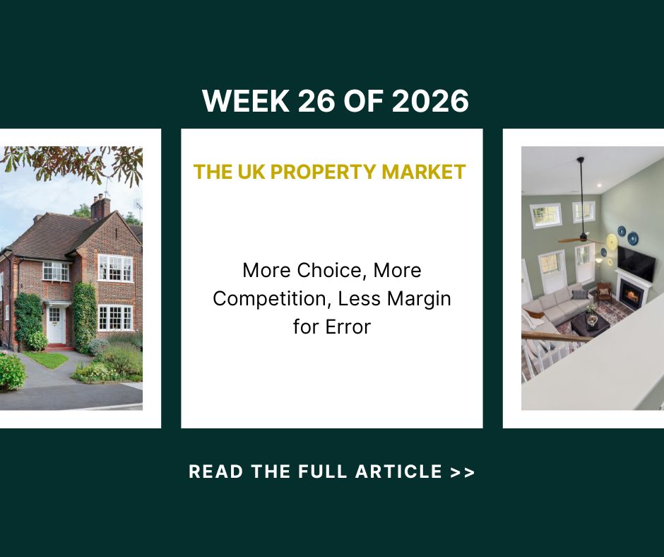 UK Property Market: More Choice, More Competition, Less Margin for Error