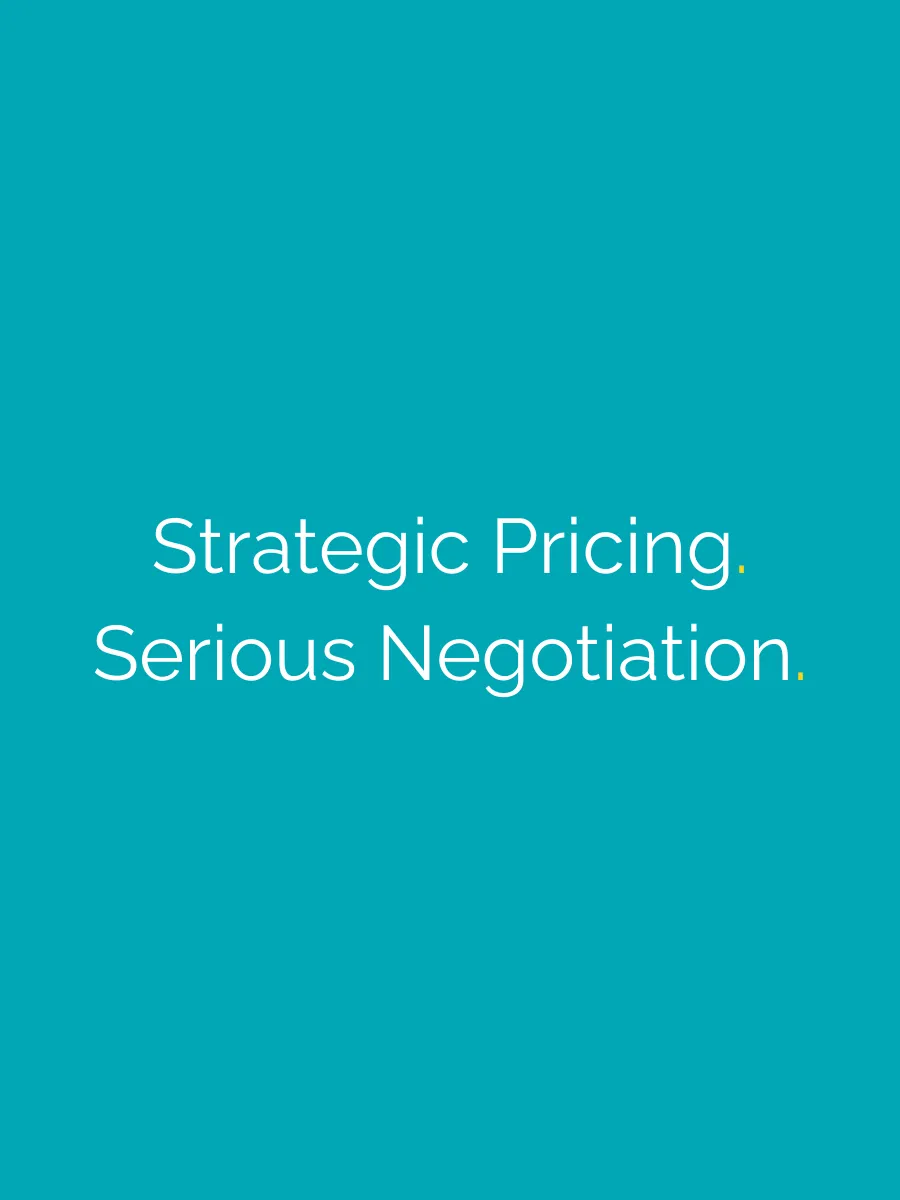 Strategic property pricing and negotiation to achieve better sale results