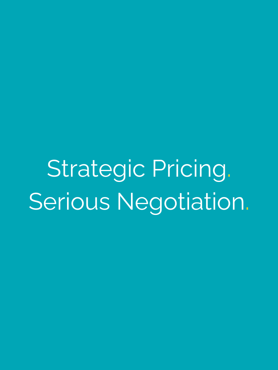 Strategic property pricing and negotiation to achieve better sale results