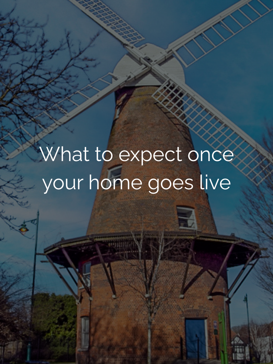 Guide explaining what happens once a home is listed for sale