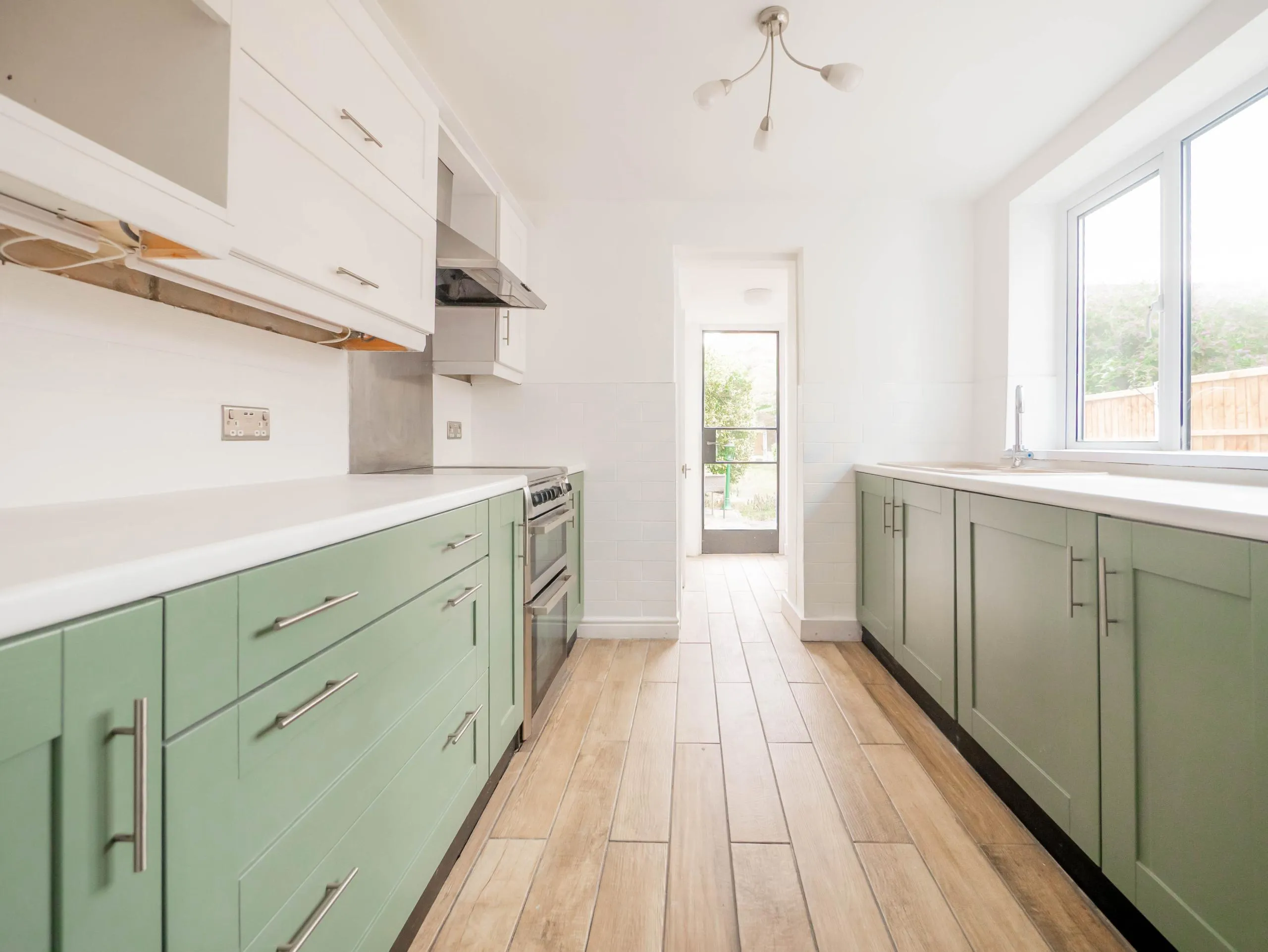 Interior of a modern home prepared for property marketing