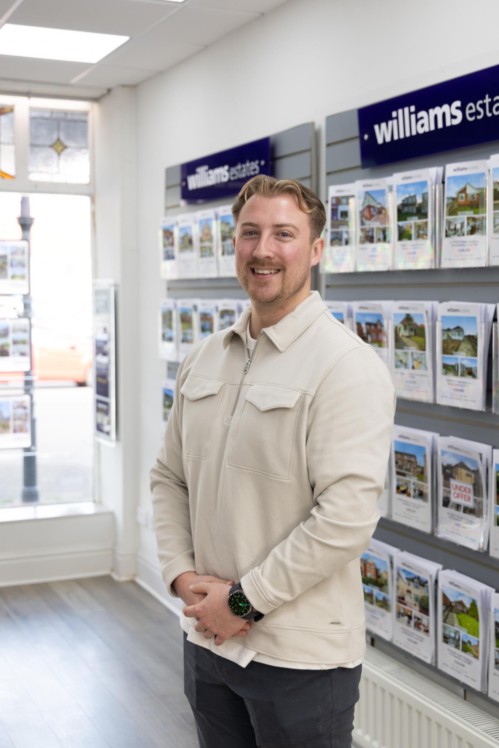 Owain Colwell, Group Strategy Manager at Williams Estates & Lettings