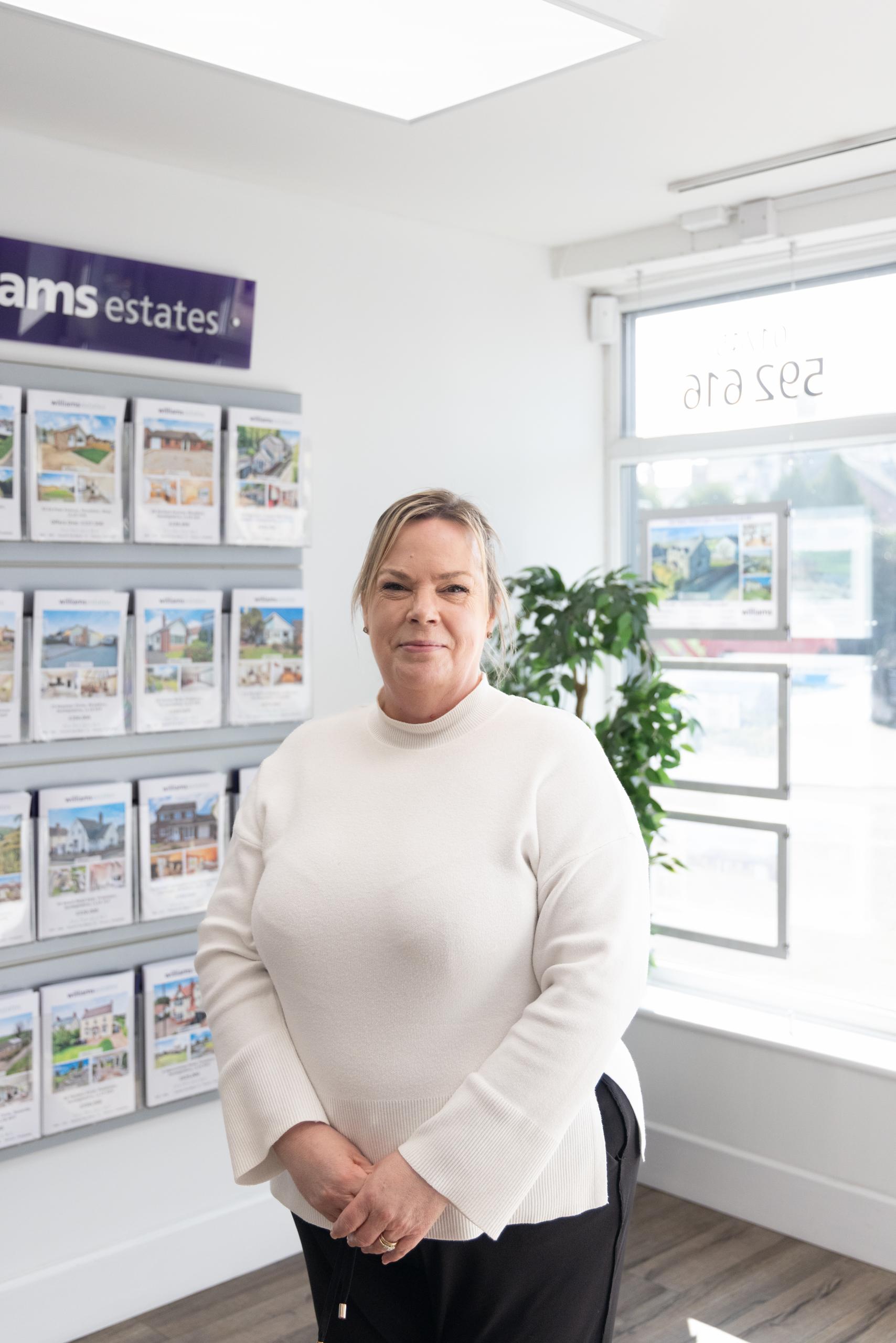 Sue at Williams Estates and Lettings