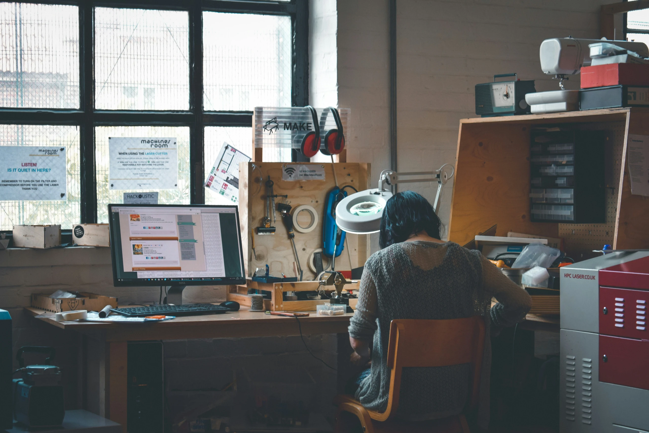 A professional at a welcoming office desk — reflecting the personal service Holters delivers to every client