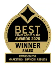 Best Estate Agent Guide 2025 Sales Winner logo