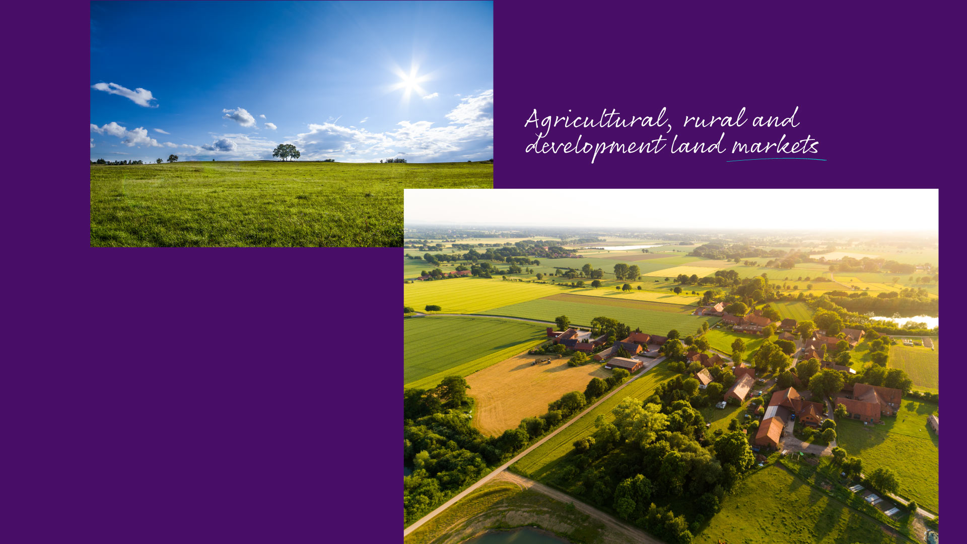 agricultural, rural and development land markets