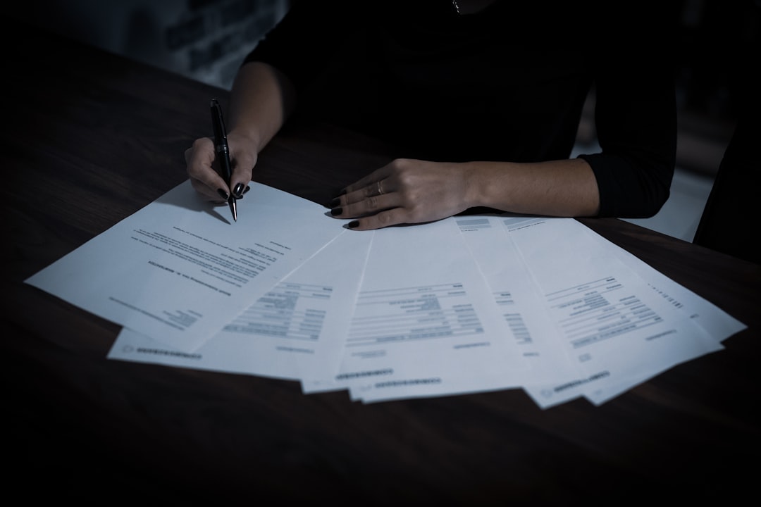 Property valuation report documents and paperwork laid out on a desk