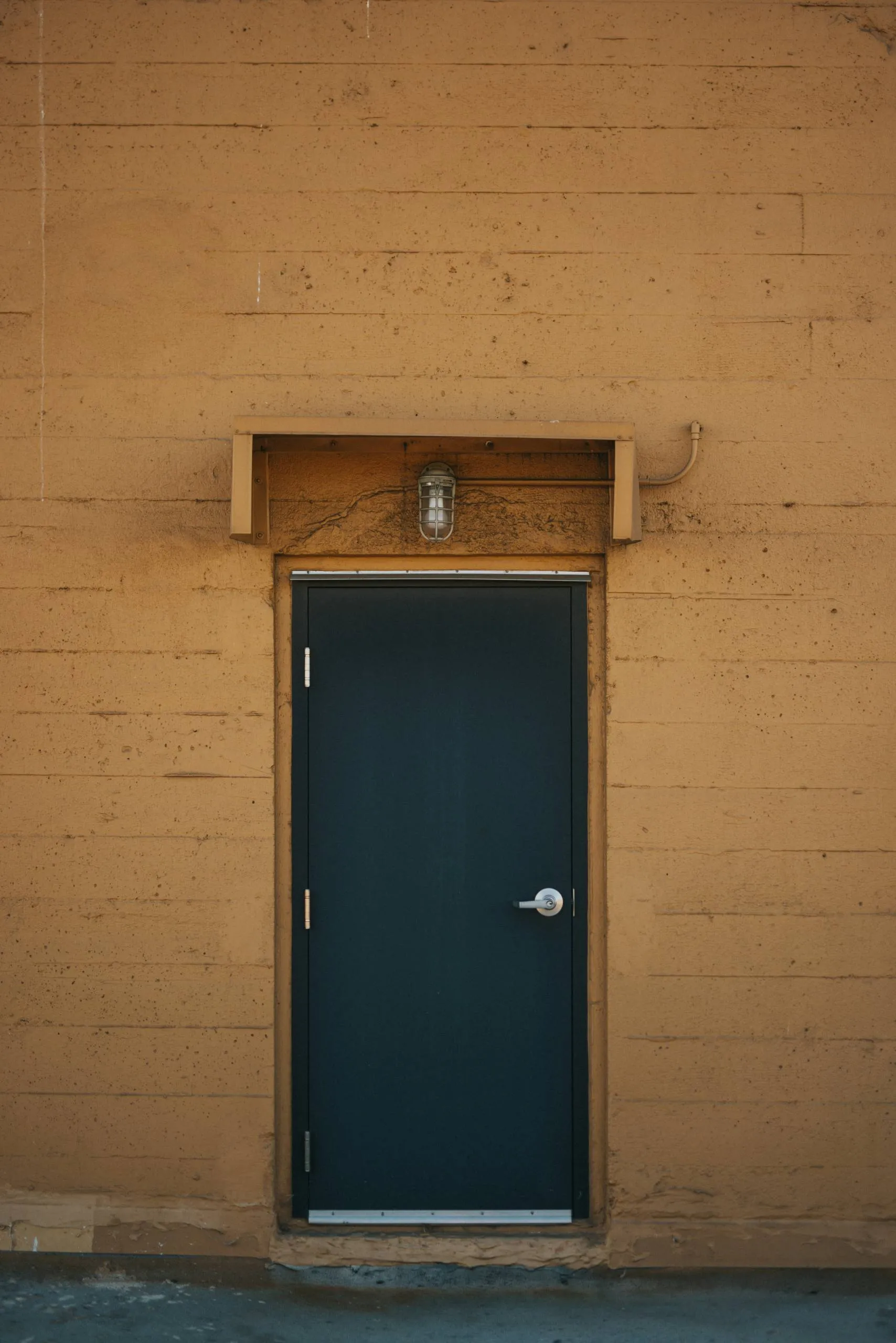 Closed door