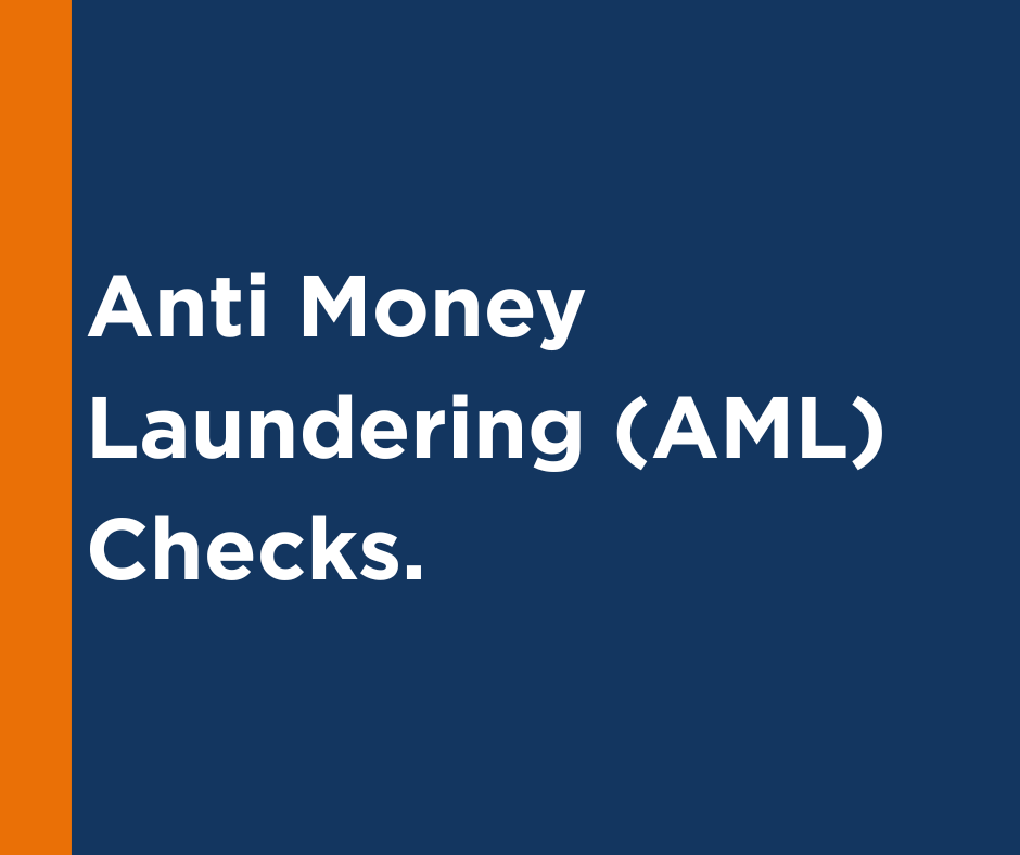 Anti Money Laundering (AML) Checks