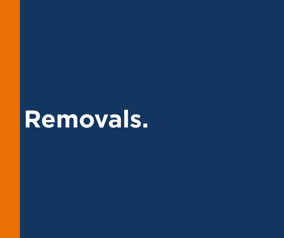 Removals