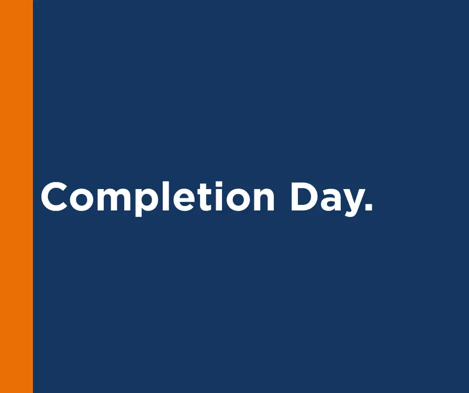 Completion Day