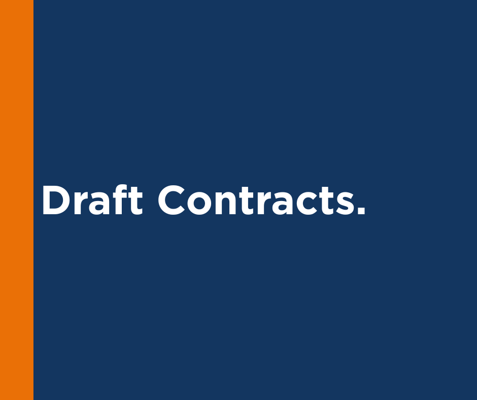 Draft Contracts