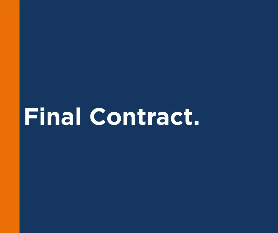 Final Contract