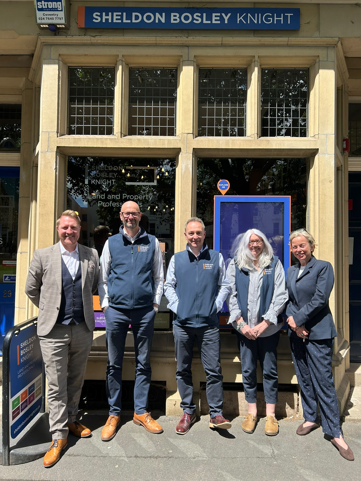 The Coventry sales team at Sheldon Bosley Knight