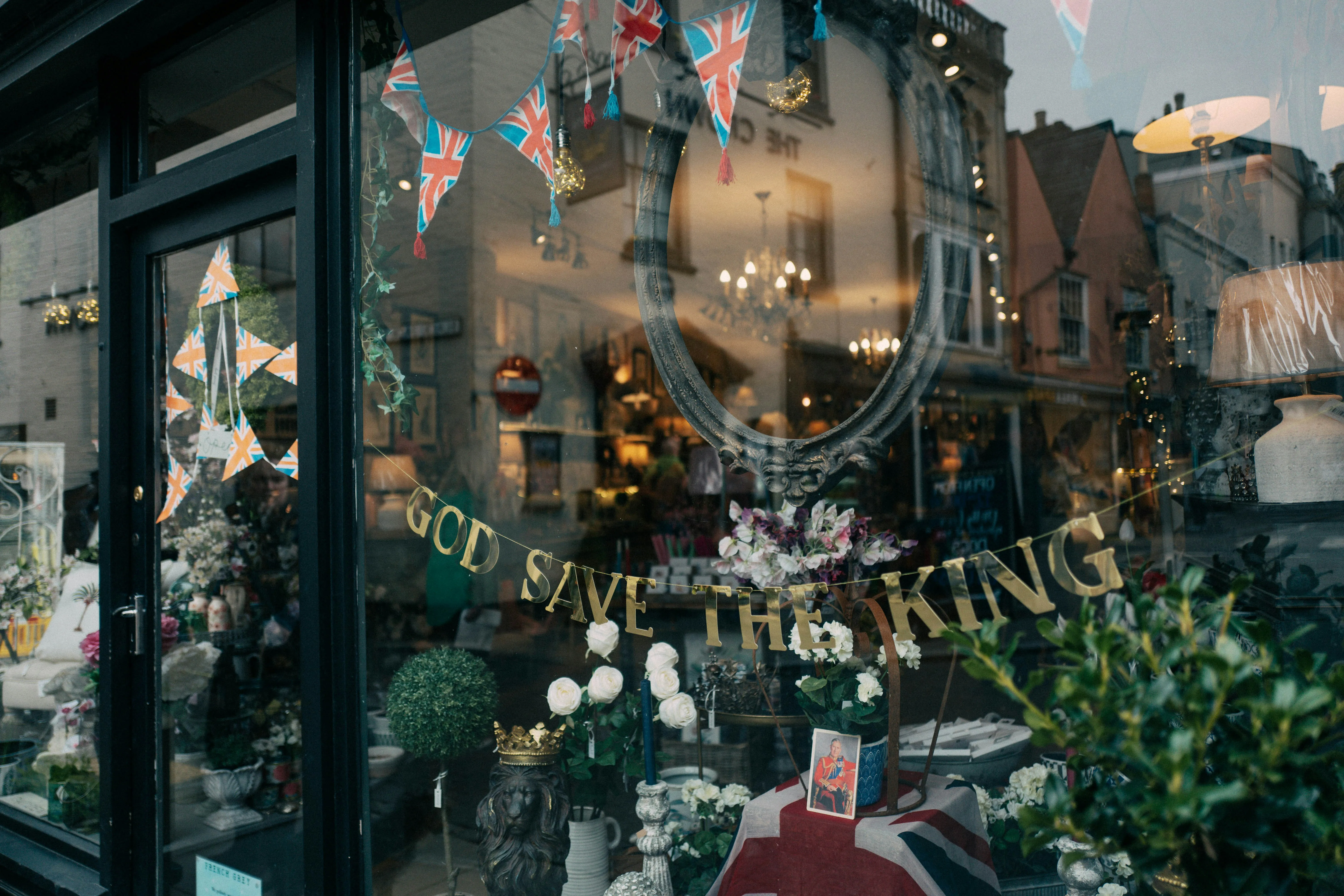 Retail storefront with flowers — representing a Brighton Lanes lease renegotiation
