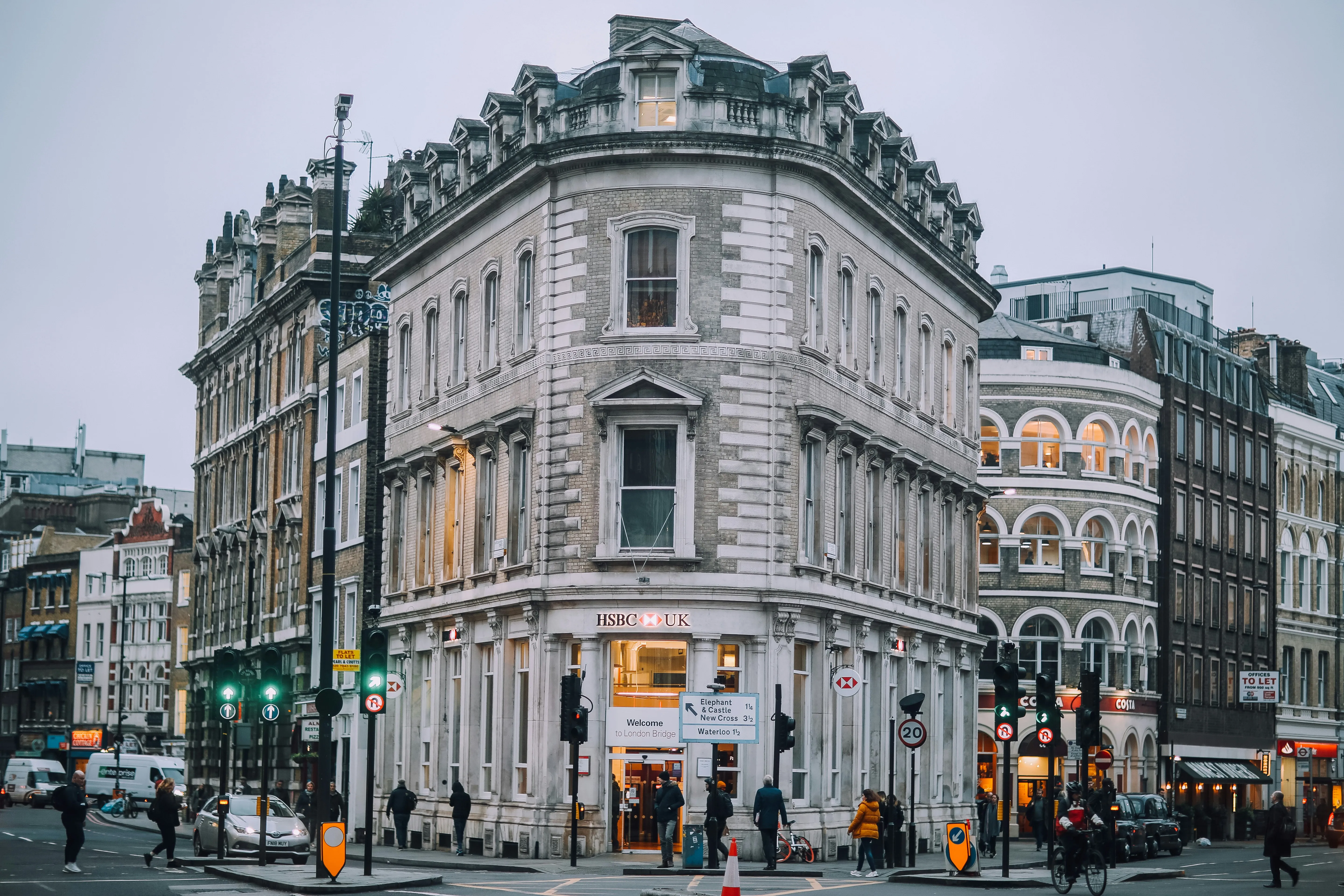 Brighton street-level retail storefronts representing commercial property agency