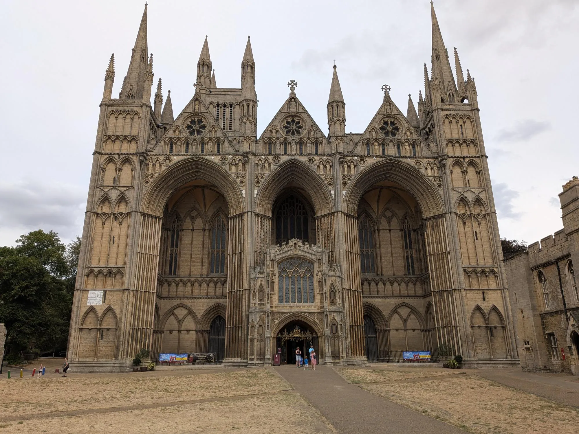 A church