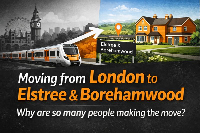Moving from London to Borehamwood: Why are so many people making the Move?