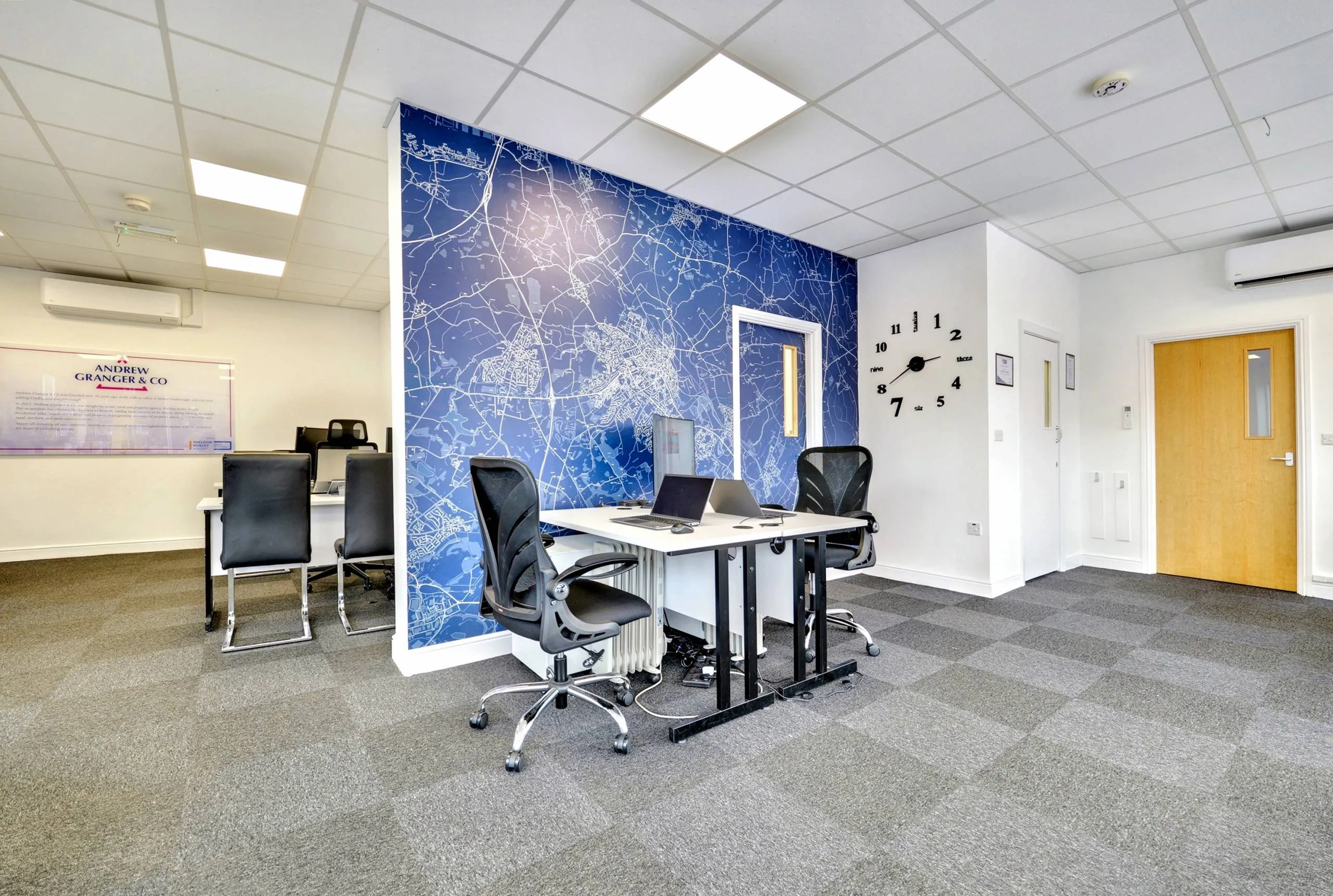 Interior shot of one of Andrew Granger's Leicestershire offices
