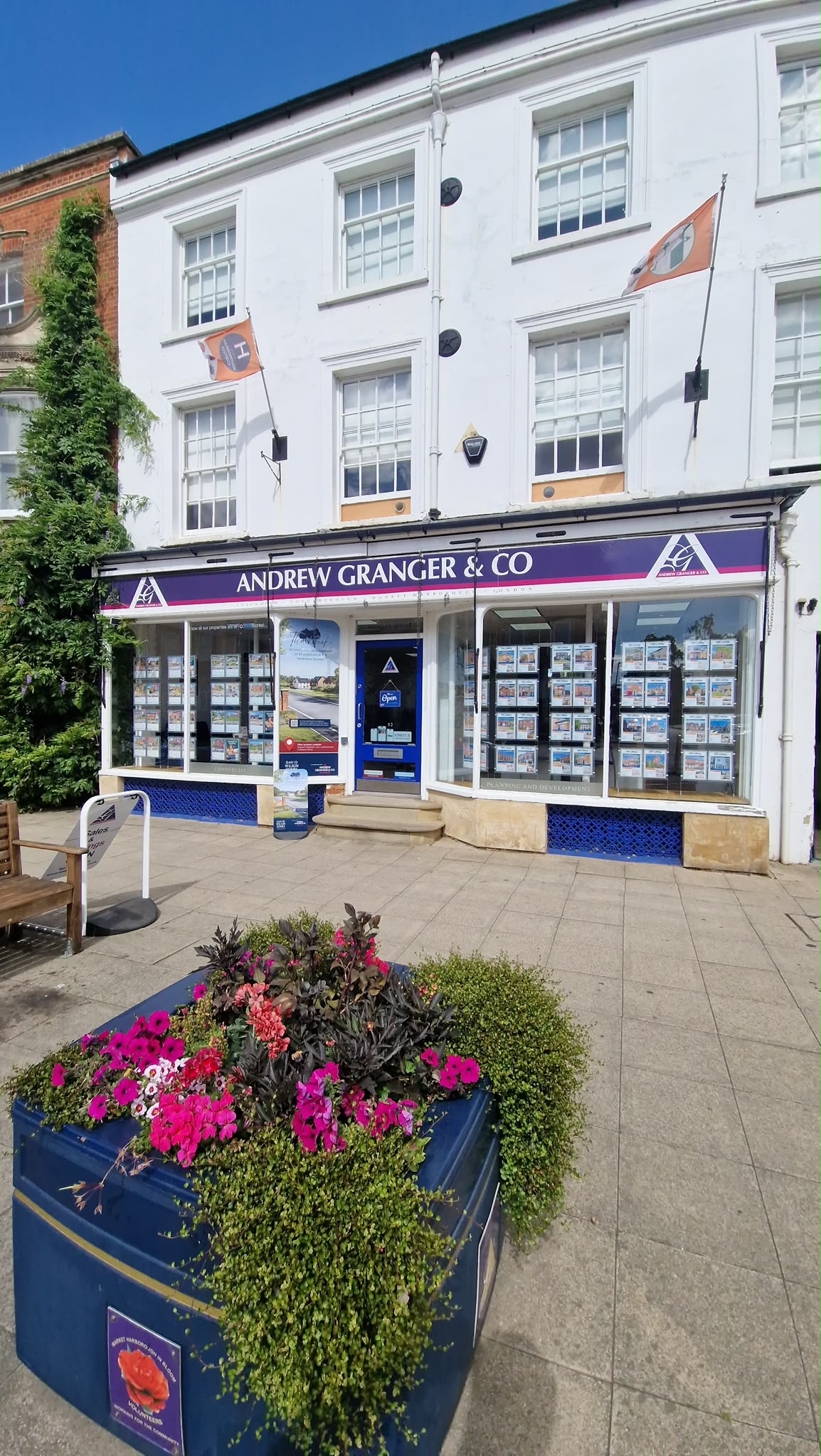 Exterior Shot of the Andrew Granger estate agents Market Harborough branch