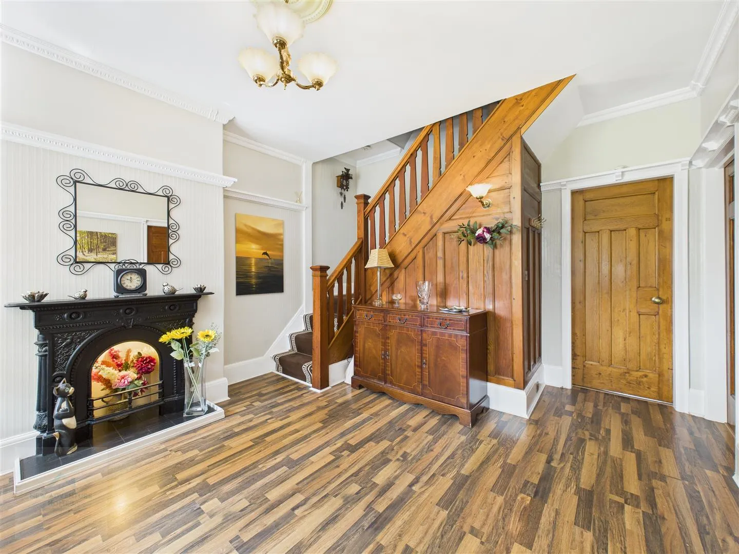 Bright, modern hallway— the kind of aspirational interior New Adventure Homes showcases through professional property photography