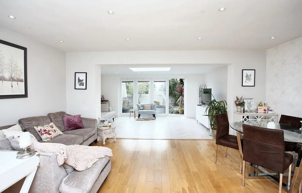 Interior photo - open plan living