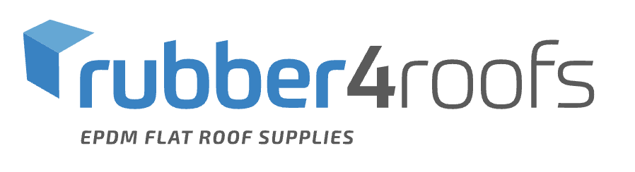 Rubber4Roofs logo with tagline "EPDM Flat Roof Supplies"